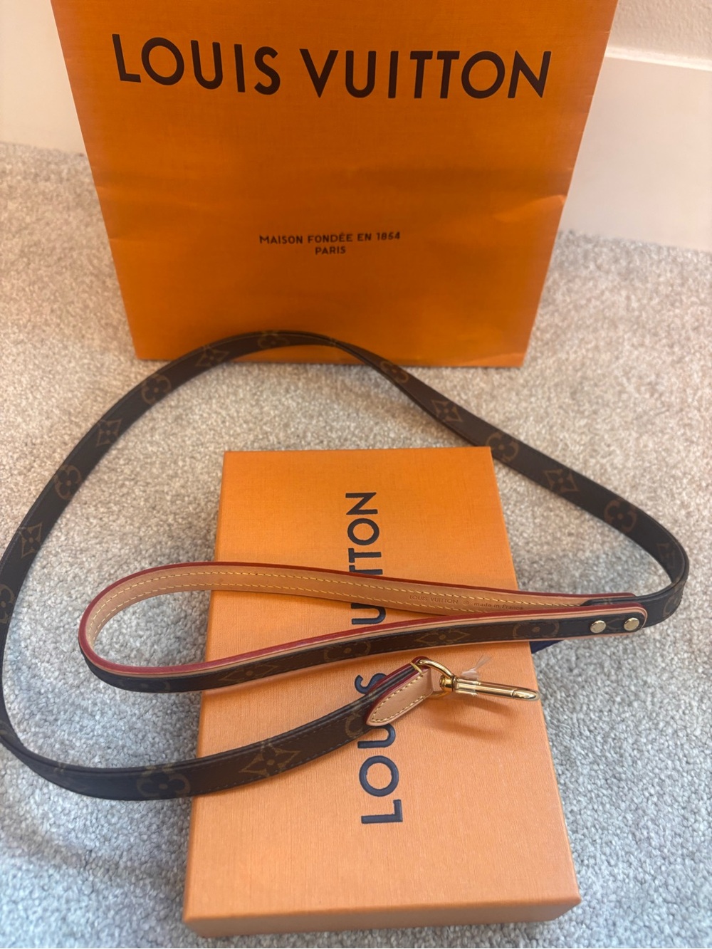 Louis Vuitton Monogram Dog leash